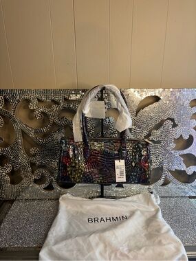 💕Brahmin Sophia Melbourne DI Leather Satchel